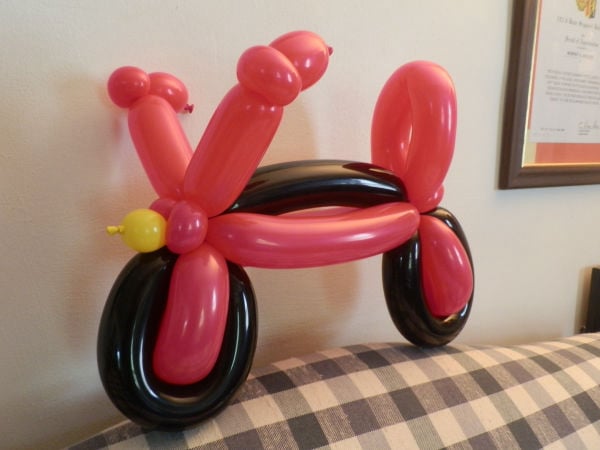 balloon motor cycle