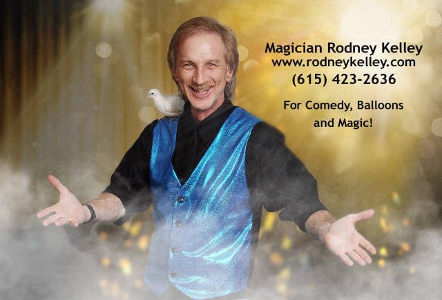 Rodney the Magician Promo Card